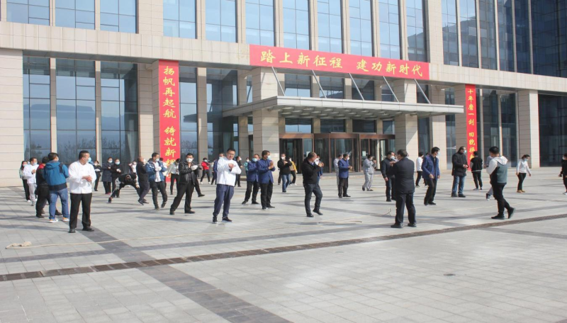 临空开投公司进行第二届职工趣味活动会