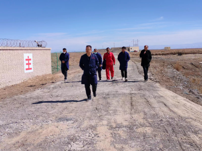 省国资委第四专项督导查抄组莅临我司格尔木民爆物品贮存库查抄安全出产工作