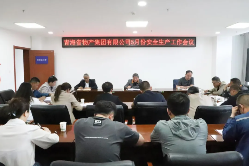 省森林舞会官网集团召开2025年5月份安全出产工作会议