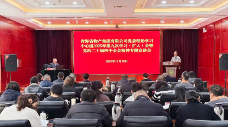 集团党委召开党的二十届四中全会心灵宣讲会