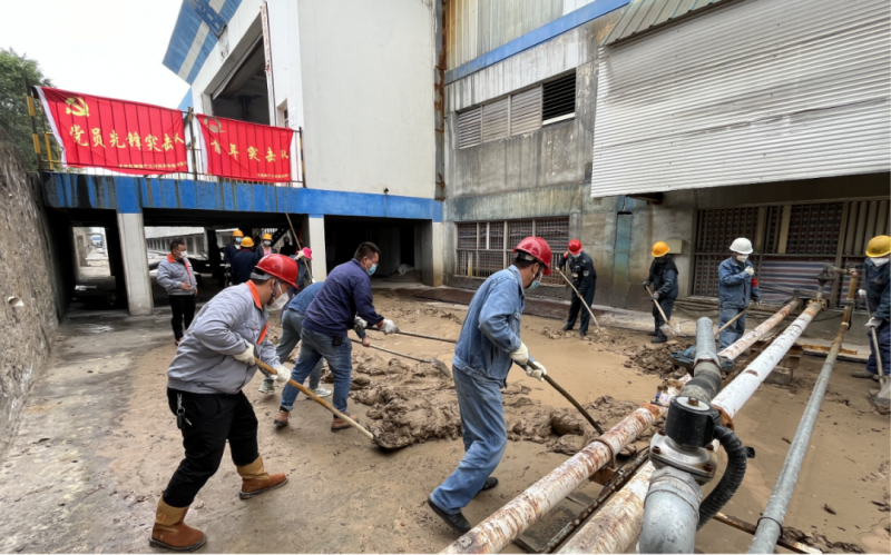 森林舞会官网工投公司党员前锋突击队和团员青年前锋队发展环境卫生整治行动