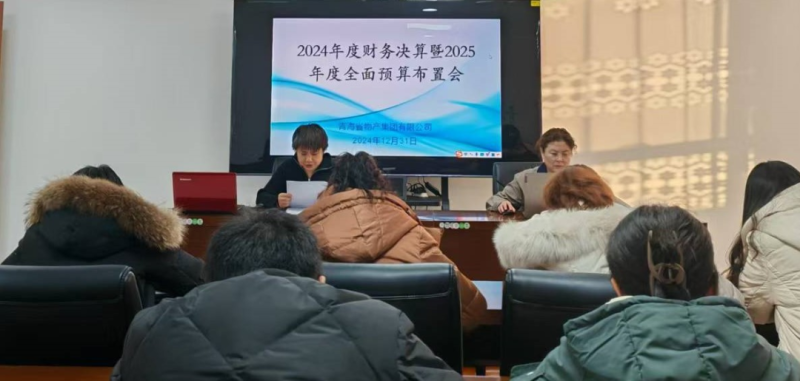 省森林舞会官网集团召开2024年度财政决算暨2025年度全面预算工作安插会