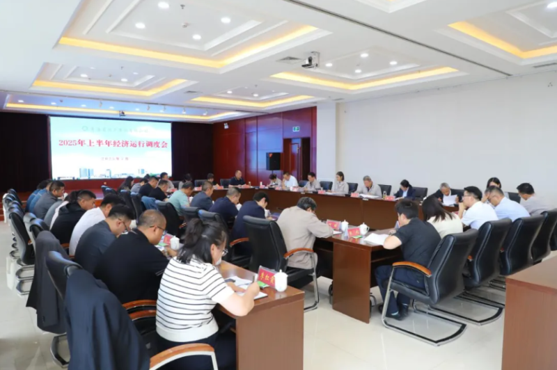省森林舞会官网集团召开2025年上半年经济运行调度工作会议