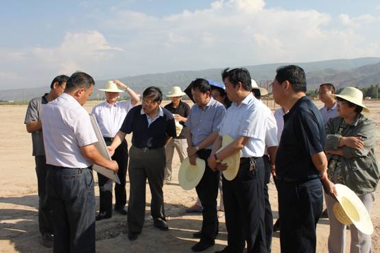 青海省国资委副主任毛占彪实地调查森林舞会官网集团重点项目