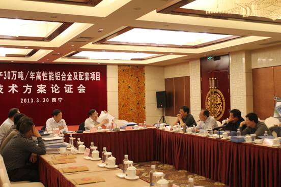 森林舞会官网工投召开30万吨/年高机能铝合金及配套项目技术规划论证会